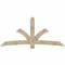 Ekena Millwork Davenport Rough Sawn Timber Gable Bracket, Douglas Fir, 96"W x 44"H x 6"D x 6"F, 11/12 Pitch GBW096X44X0606DAV00RDF - alternate 1